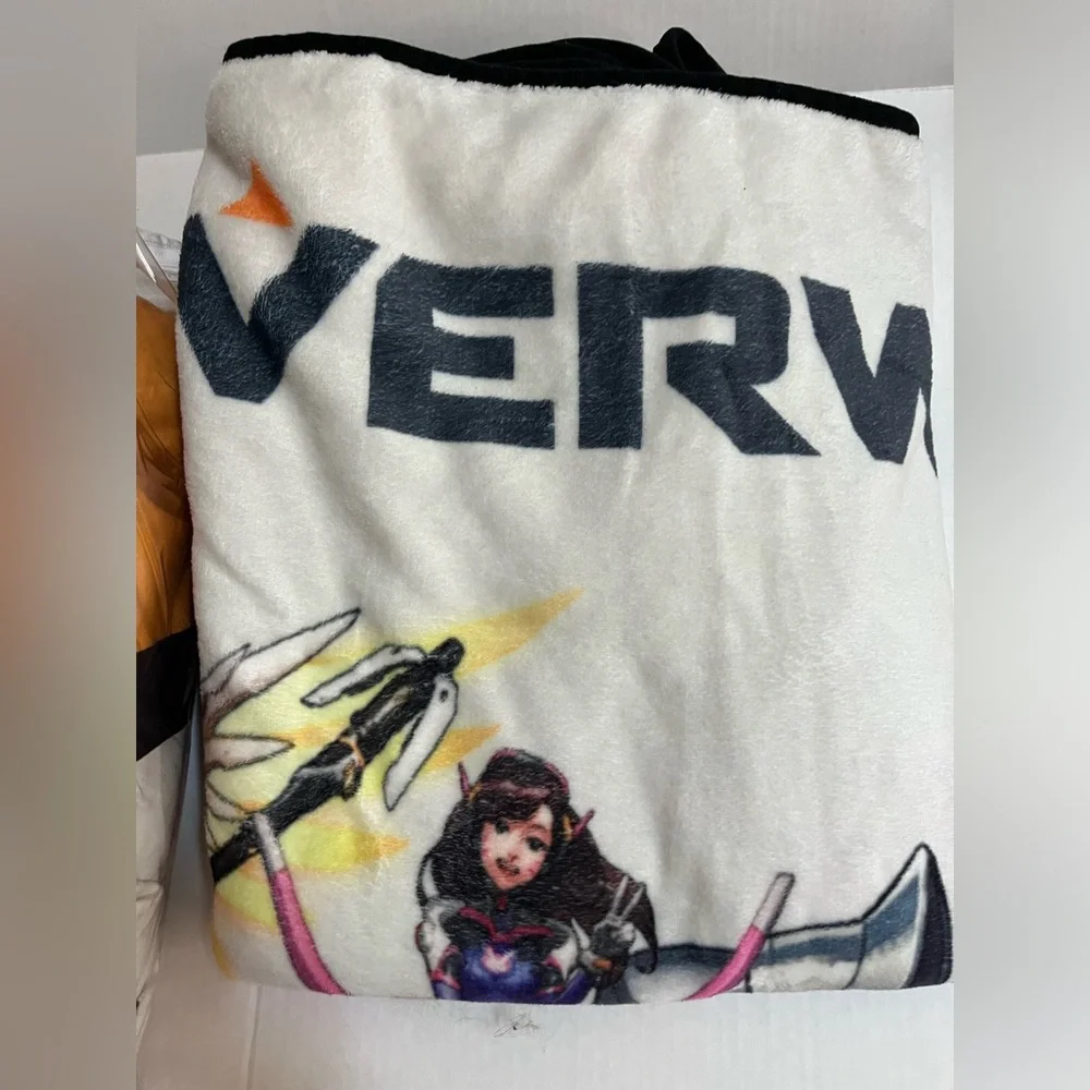OVERWATCH Comforter Pillow Cases Throw Bundle Bedding Set Full Queen Hot Topic
